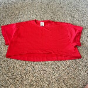 YoungLa womens xs red crop top